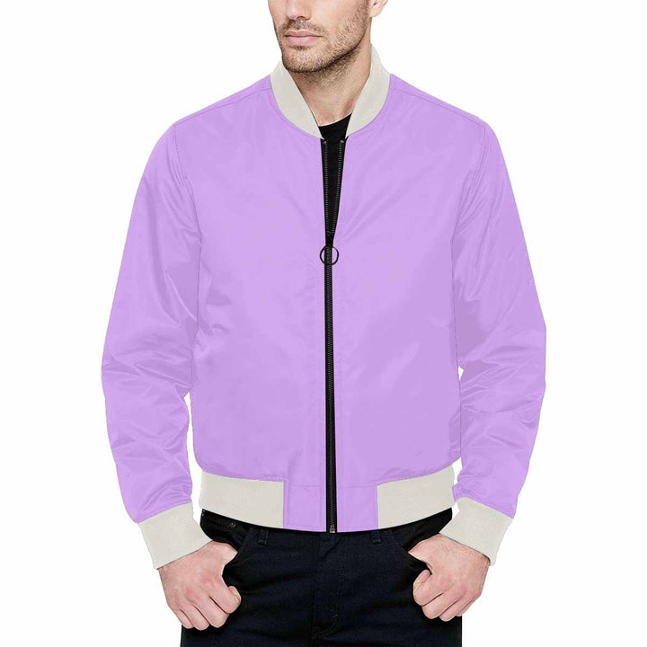 Mens Jacket Mauve Purple Bomber Jacket - Mens | Jackets | Bombers