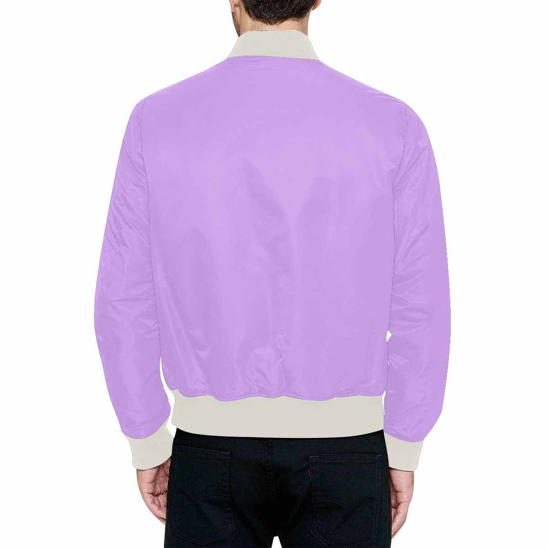 Mens Jacket Mauve Purple Bomber Jacket - Mens | Jackets | Bombers