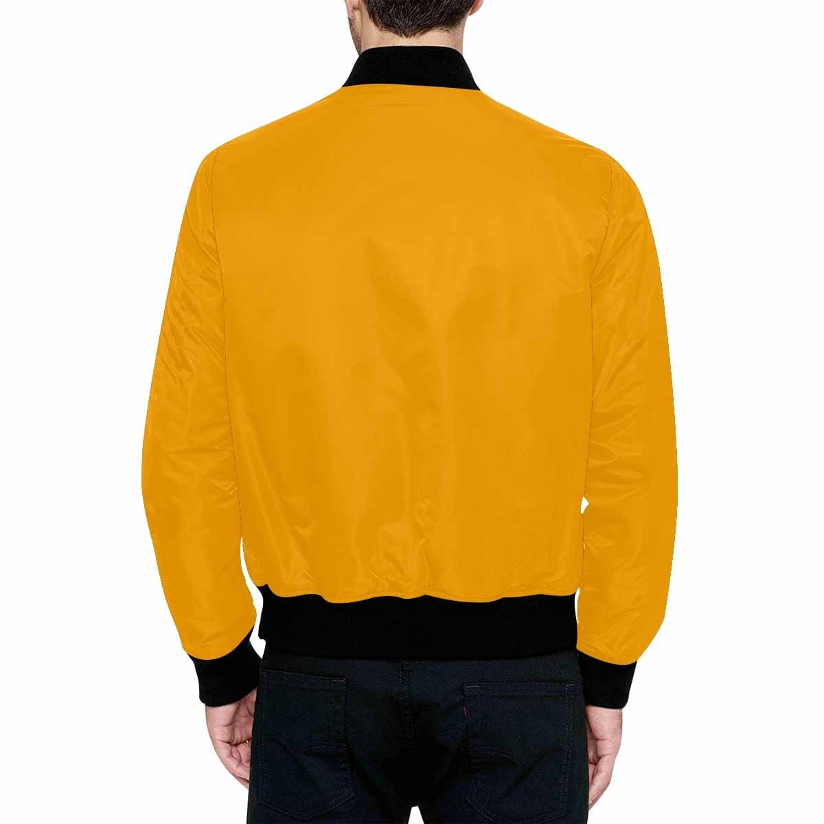 Mens Jacket Orange Bomber Jacket - Mens | Jackets | Bombers
