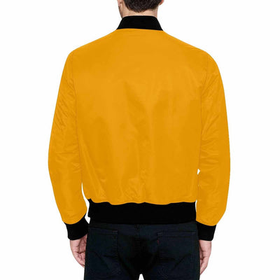 Mens Jacket Orange Bomber Jacket - Mens | Jackets | Bombers