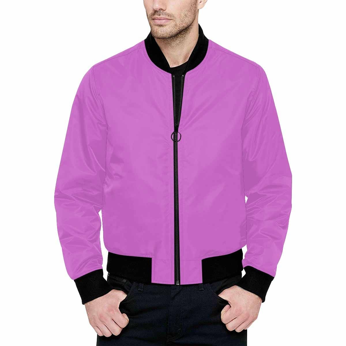 Mens Jacket Orchid Purple Bomber Jacket - Mens | Jackets | Bombers