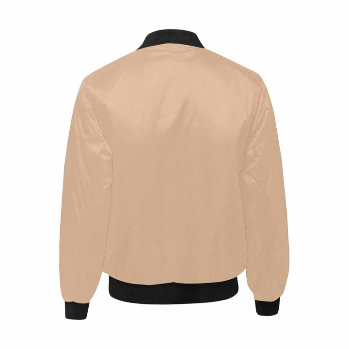 Mens Jacket Pale Brown Bomber Jacket - Mens | Jackets | Bombers