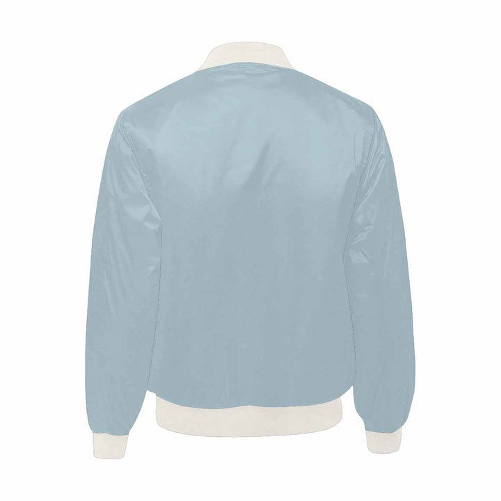 Mens Jacket Pastel Blue Bomber Jacket - Mens | Jackets | Bombers