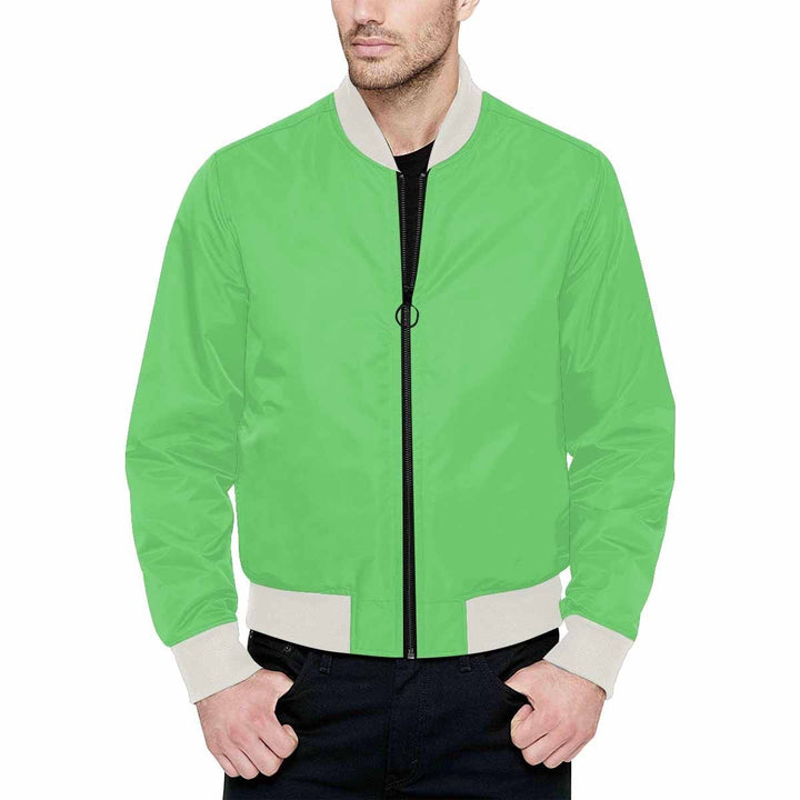 Mens Jacket Pastel Green Bomber Jacket - Mens | Jackets | Bombers