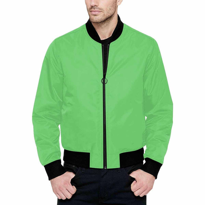 Mens Jacket Pastel Green Bomber Jacket - Mens | Jackets | Bombers