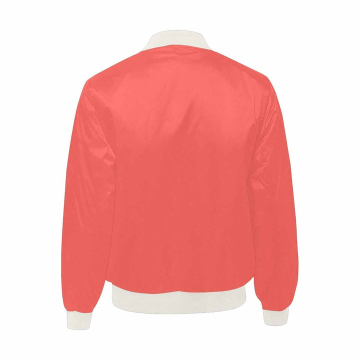 Mens Jacket Pastel Red Bomber Jacket - Mens | Jackets | Bombers