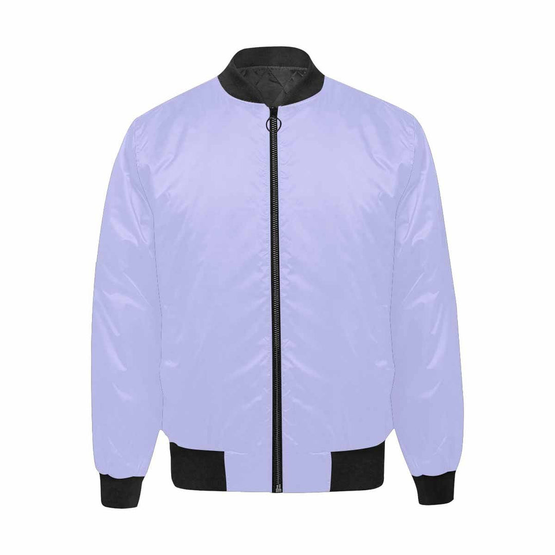 Mens Jacket Periwinkle Purple Bomber Jacket - Mens | Jackets | Bombers