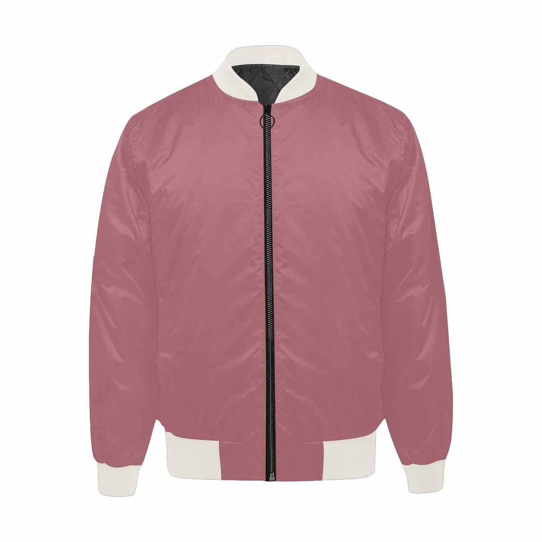 Mens Jacket Rose Gold Red Bomber Jacket - Mens | Jackets | Bombers