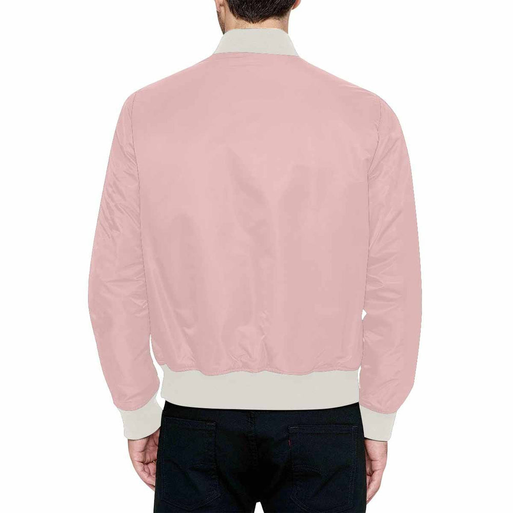 Mens Jacket Rose Quartz Red Bomber Jacket - Mens | Jackets | Bombers