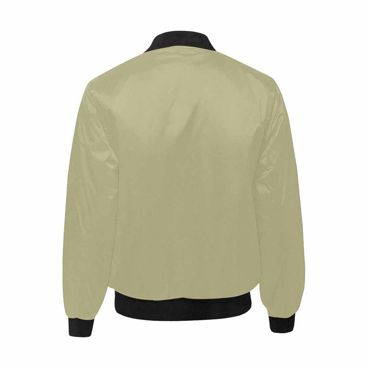 Mens Jacket Sage Green and Black Bomber Jacket - Mens | Jackets | Bombers