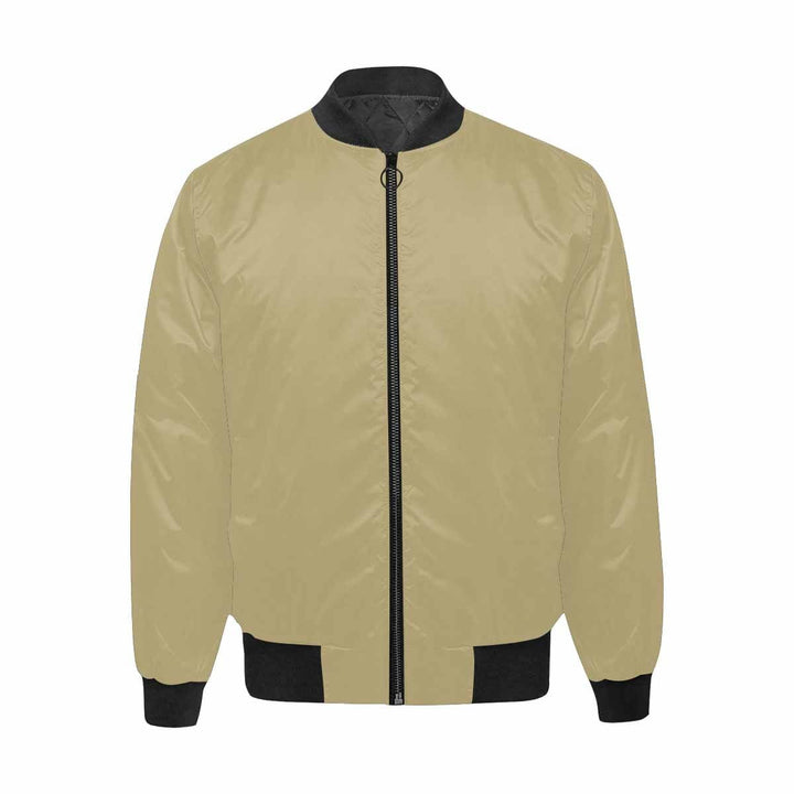 Mens Jacket Sand Dollar Brown and Black Bomber Jacket - Mens | Jackets | Bombers