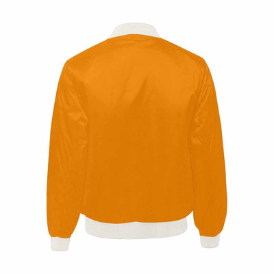Mens Jacket Tangerine Orange Bomber Jacket - Mens | Jackets | Bombers
