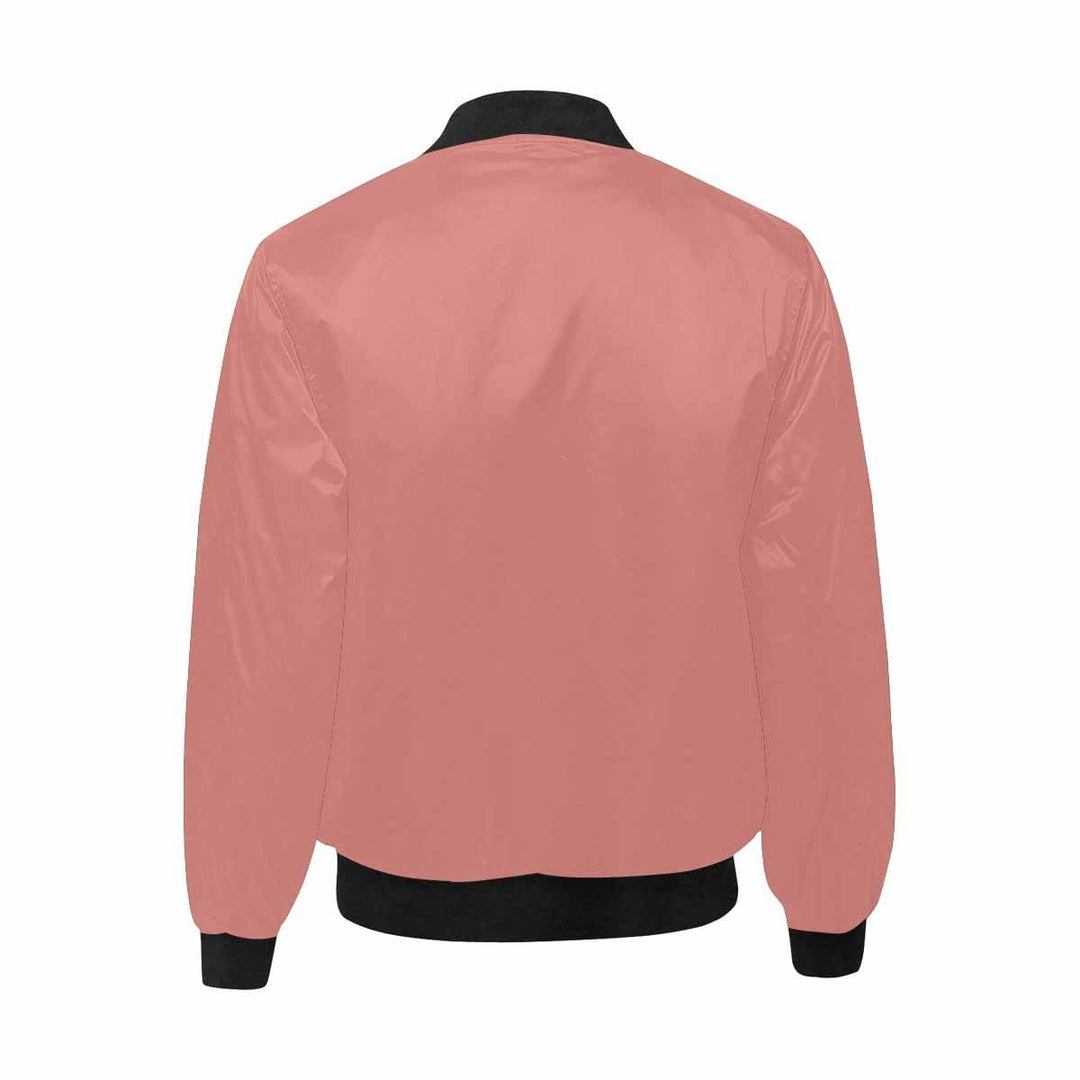 Mens Jacket Tiger Lily Pink and Black Bomber Jacket - Mens | Jackets | Bombers