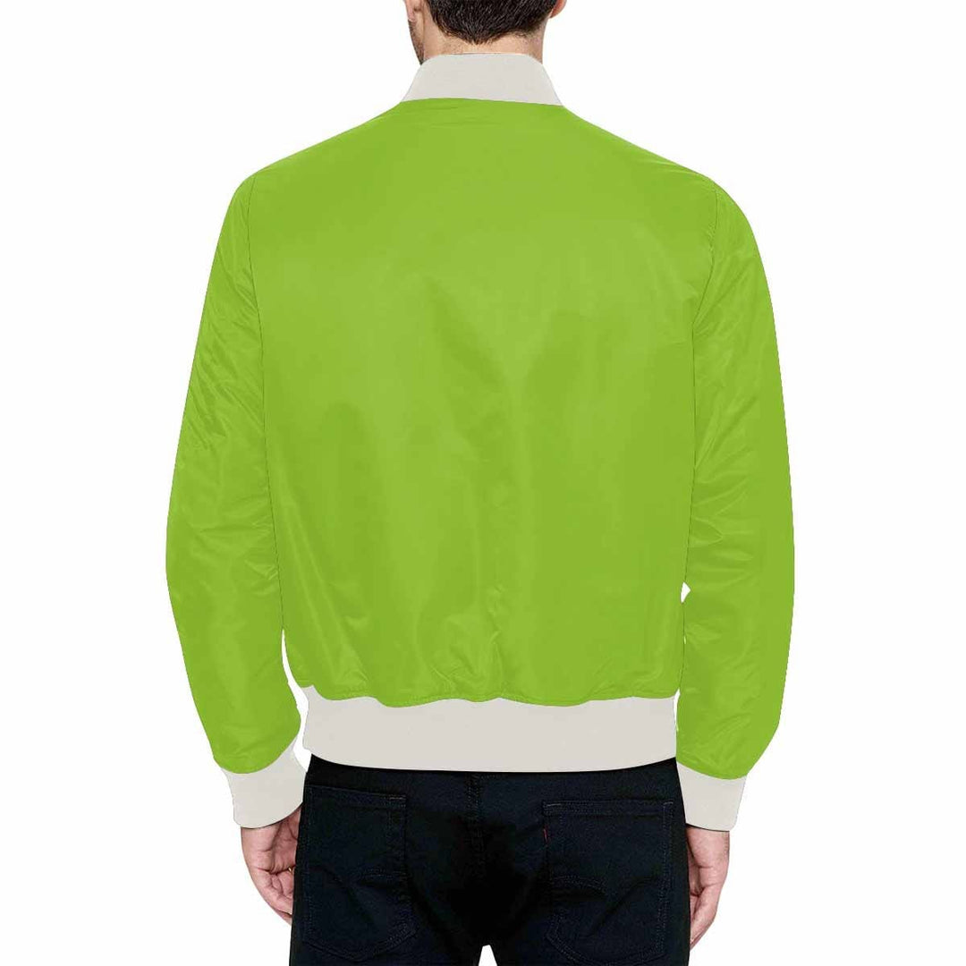 Mens Jacket Yellow Green Bomber Jacket - Mens | Jackets | Bombers