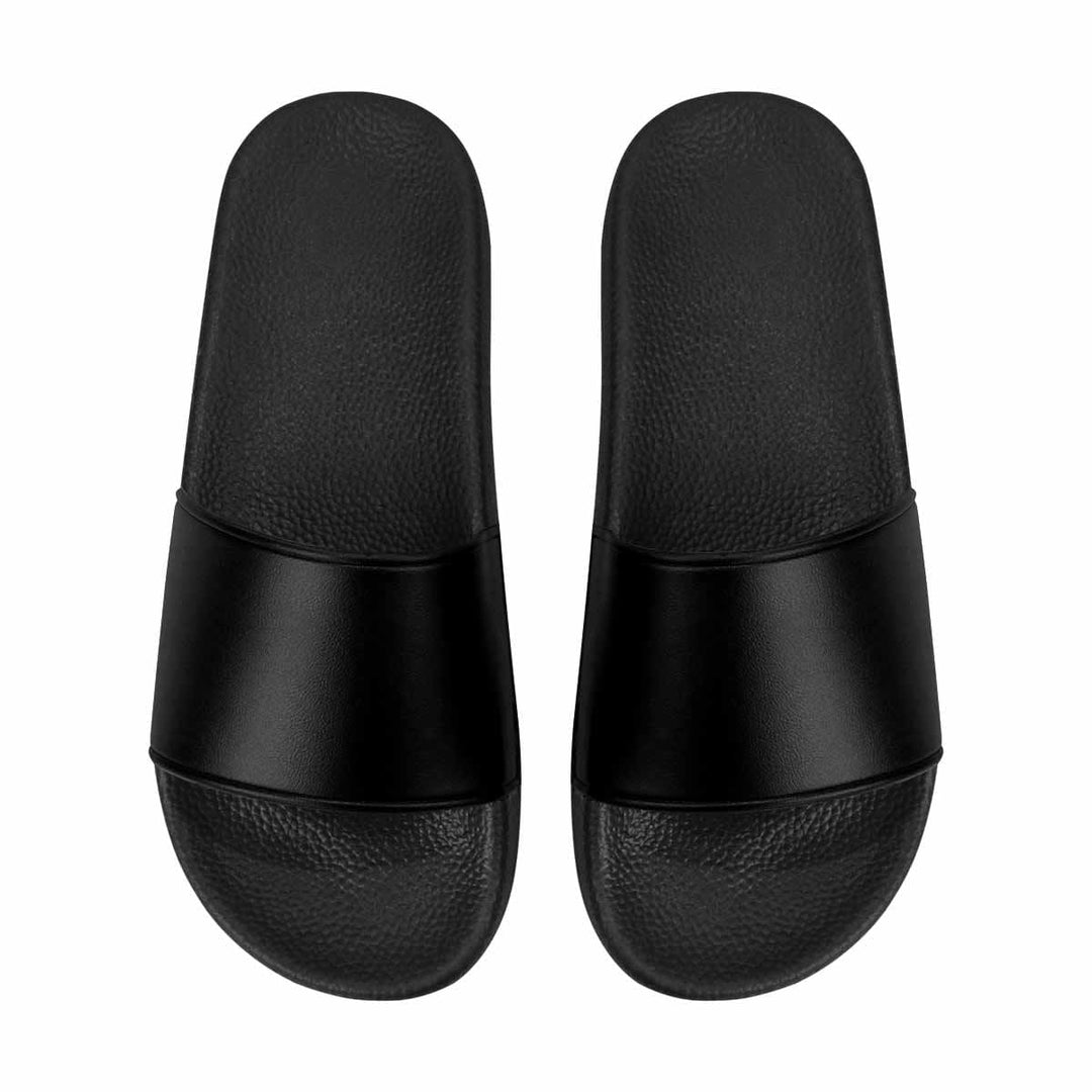 Mens Slide Sandals - Black Flip Flops - Mens/Slides