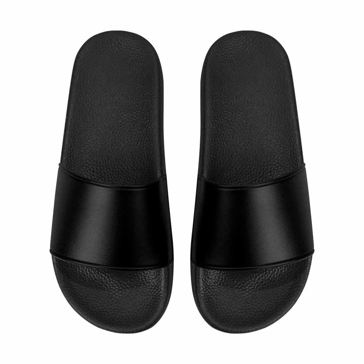 Mens Slide Sandals - Black Flip Flops - Mens/Slides