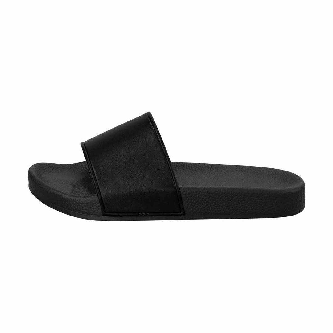 Mens Slide Sandals - Black Flip Flops - Mens/Slides