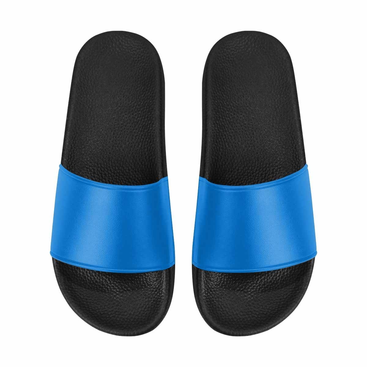 Mens Slide Sandals Grotto Blue Flip Flops - Mens | Slides