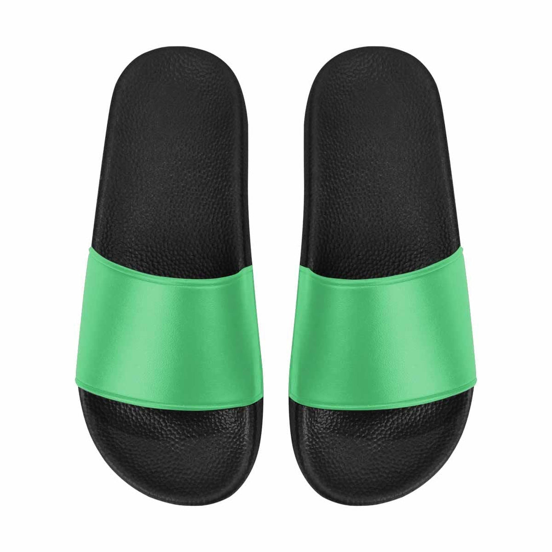 Mens Slide Sandals Emerald Green Flip Flops - Mens | Slides