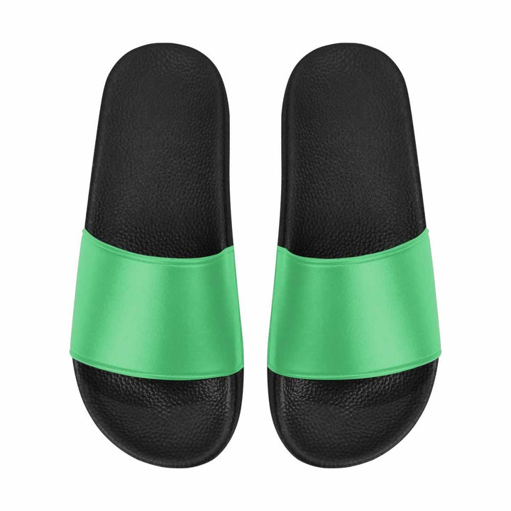 Mens Slide Sandals Emerald Green Flip Flops - Mens | Slides