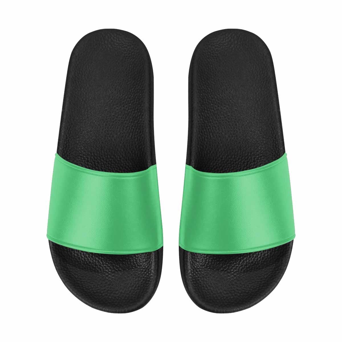 Mens Slide Sandals Emerald Green Flip Flops - Mens | Slides