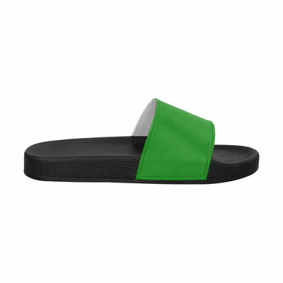 Mens Slide Sandals Forest Green Flip Flops - Mens | Slides