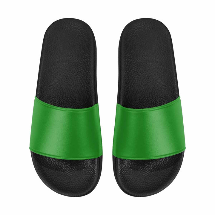 Mens Slide Sandals Forest Green Flip Flops - Mens | Slides