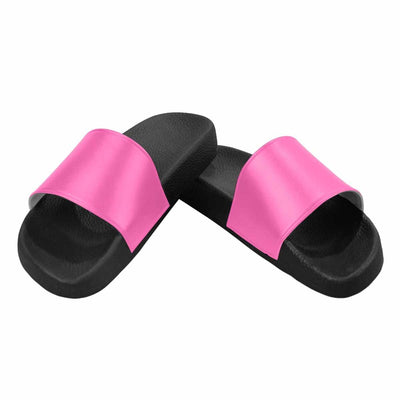 Mens Slide Sandals Hot Pink Flip Flops - Mens | Slides