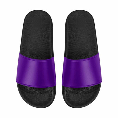 Mens Slide Sandals Indigo Purple Flip Flops - Mens | Slides