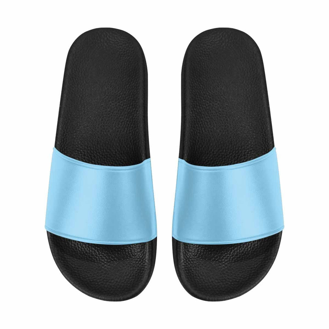 Mens Slide Sandals Light Blue Flip Flops - Mens | Slides