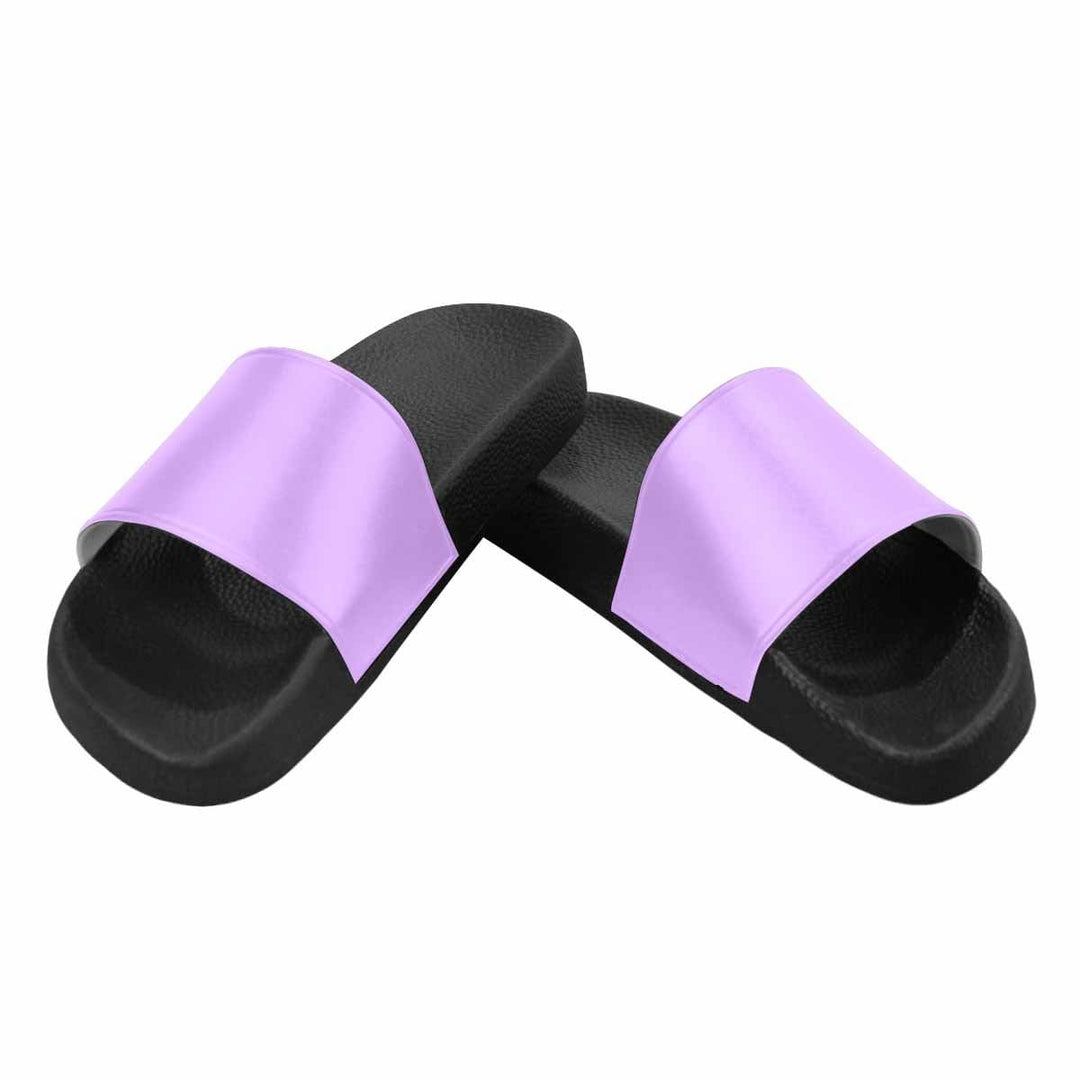 Mens Slide Sandals - Mauve Purple Flip Flops - Mens | Slides