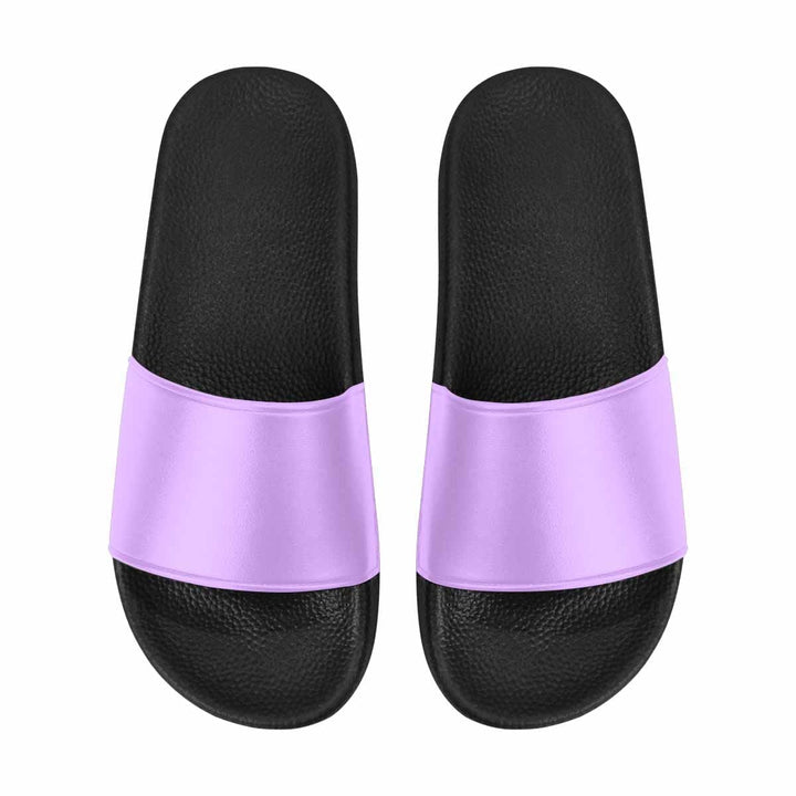 Mens Slide Sandals - Mauve Purple Flip Flops - Mens | Slides