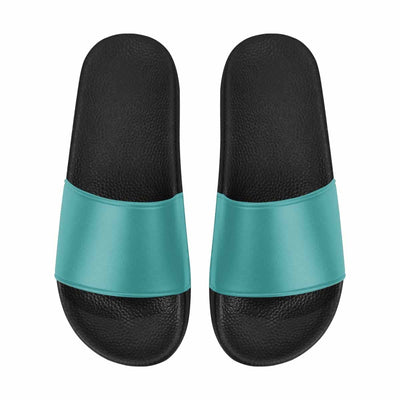 Mens Slide Sandals Mint Blue Flip Flops - Mens | Slides