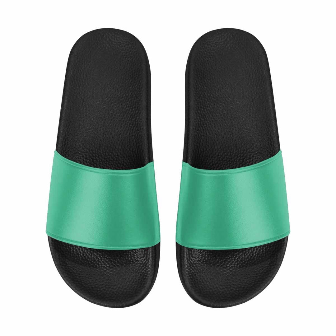 Mens Slide Sandals Mint Green Flip Flops - Mens | Slides