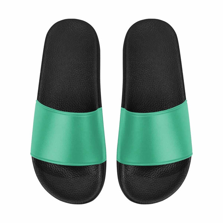 Mens Slide Sandals Mint Green Flip Flops - Mens | Slides