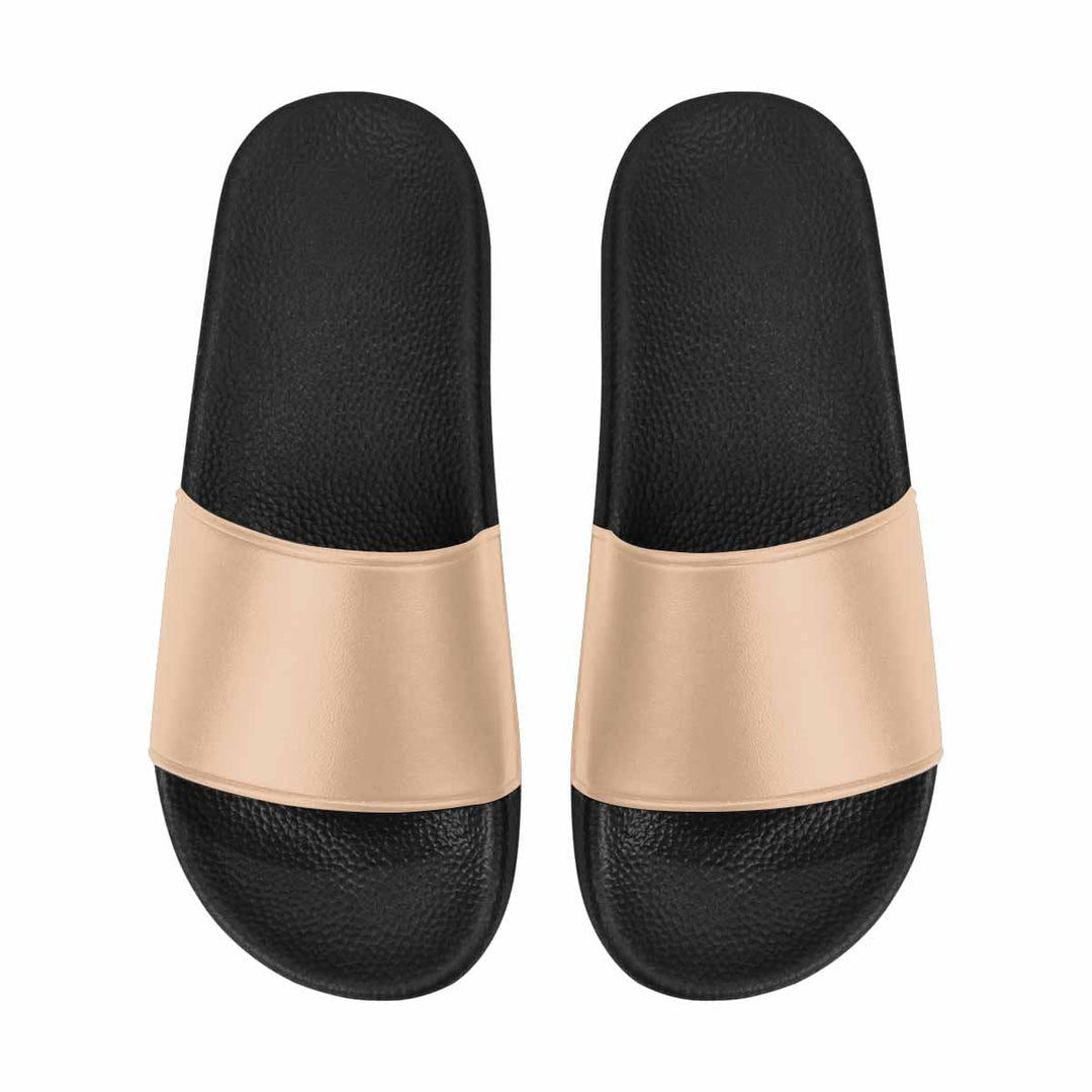 Mens Slide Sandals - Nude Brown Flip Flops - Mens | Slides