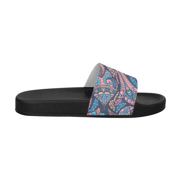 Mens Slide Sandals Paisley Print - Mens | Slides