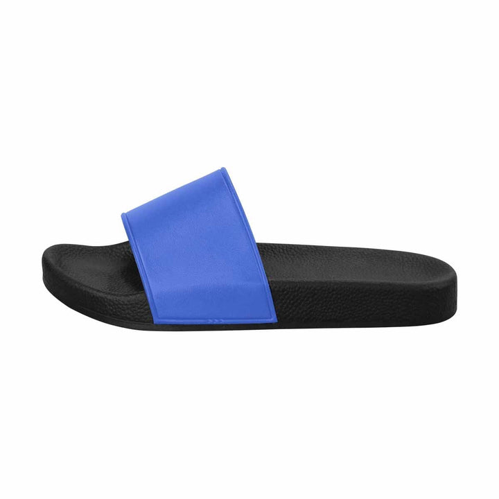 Mens Slide Sandals Royal Blue Flip Flops - Mens | Slides