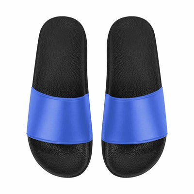 Mens Slide Sandals Royal Blue Flip Flops - Mens | Slides