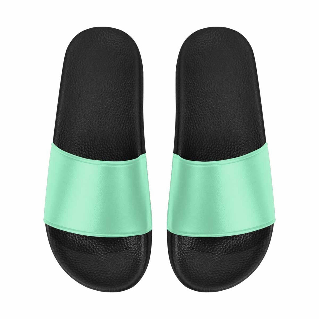 Mens Slide Sandals - Seafoam Green Flip Flops - Mens | Slides