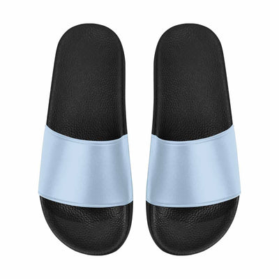 Mens Slide Sandals Serenity Blue Flip Flops - Mens | Slides