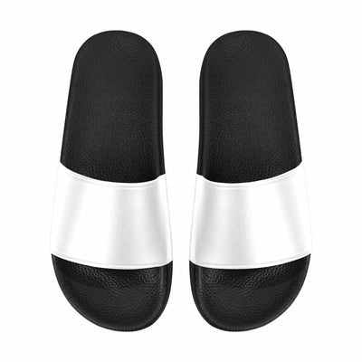 Men’s Slide Sandals / White - Custom | Slides