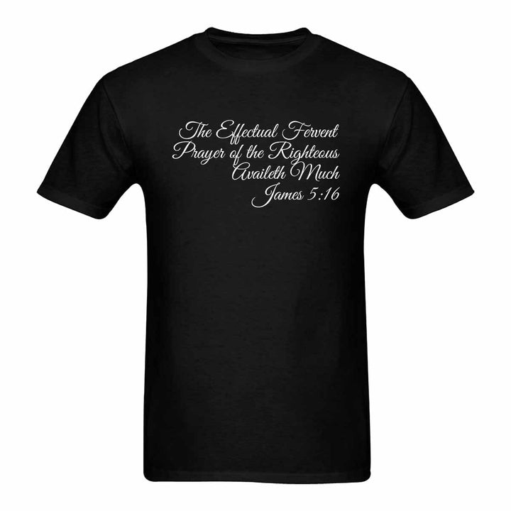 Mens T-shirt James 5:16 Inspirational Graphic Tee - Mens | T-Shirts