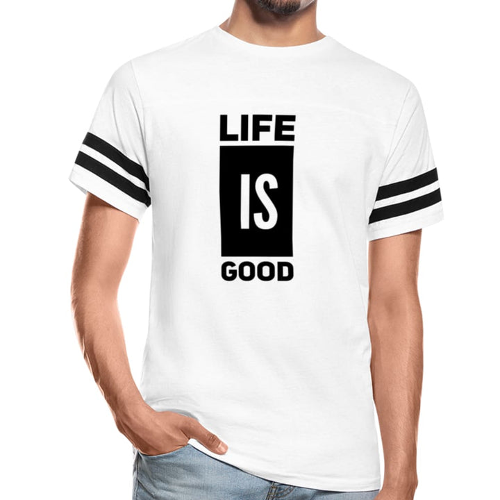 Mens T-shirt / Life Is Good Print Ii / Vintage Sport Tee - Mens | T-Shirts
