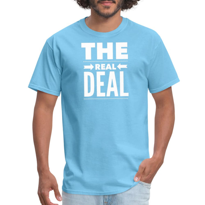 Mens Unisex T-shirt the Real Deal Graphic Tee - Mens | T-Shirts