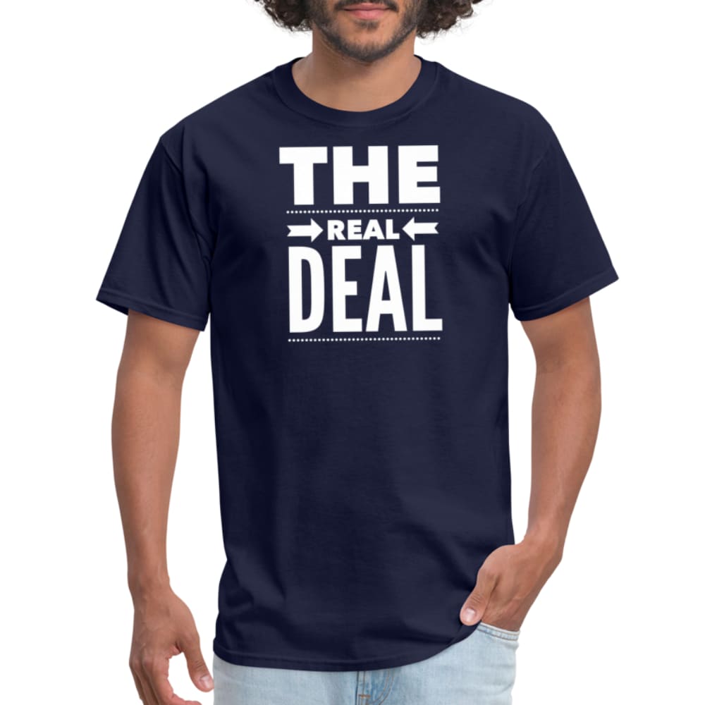 Mens Unisex T-shirt the Real Deal Graphic Tee - Mens | T-Shirts