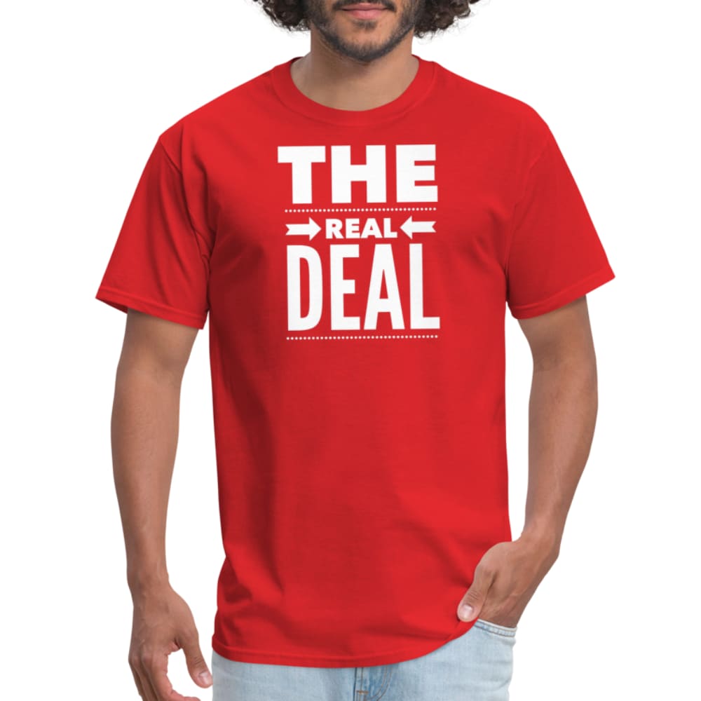 Mens Unisex T-shirt the Real Deal Graphic Tee - Mens | T-Shirts