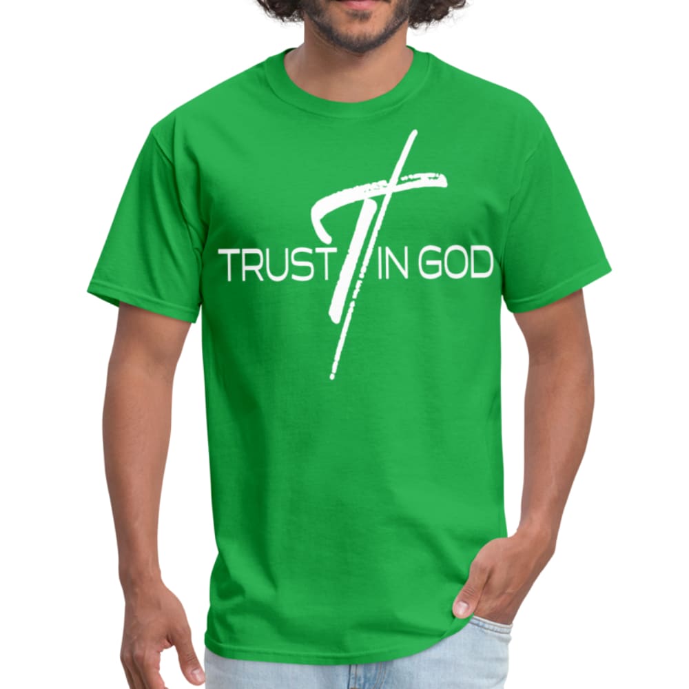 Mens T-shirt Trust In God Graphic Tee - Mens | T-Shirts
