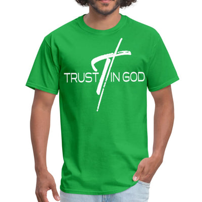 Mens T-shirt Trust In God Graphic Tee - Mens | T-Shirts