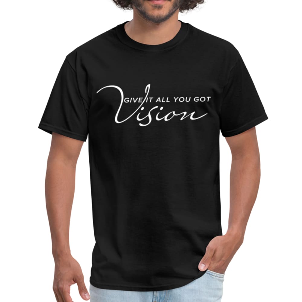 Mens T-shirt Vision Give it All you Got Graphic Tee - Mens | T-Shirts